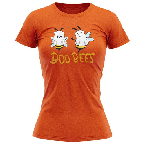 Womens funny boo bees - womens, shirt