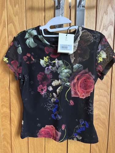All saints ellie - mesh, t-shirt