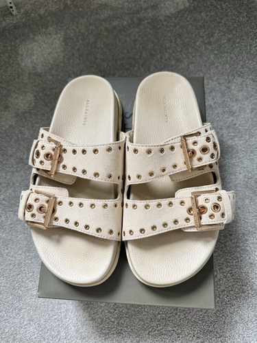 All saints cream leather - all,