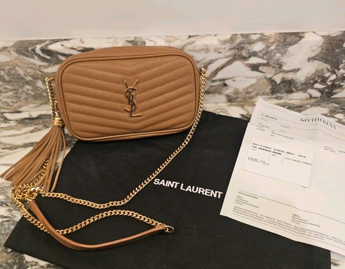Saint laurent lou mini - laurent, leather