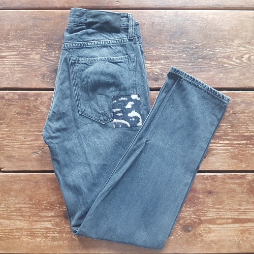 All saints patchwork denim - patchwork,