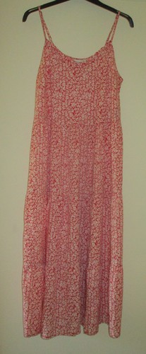 Saint red floral strappy - floral,
