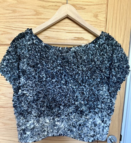 All saints sequin embellished - sequin,